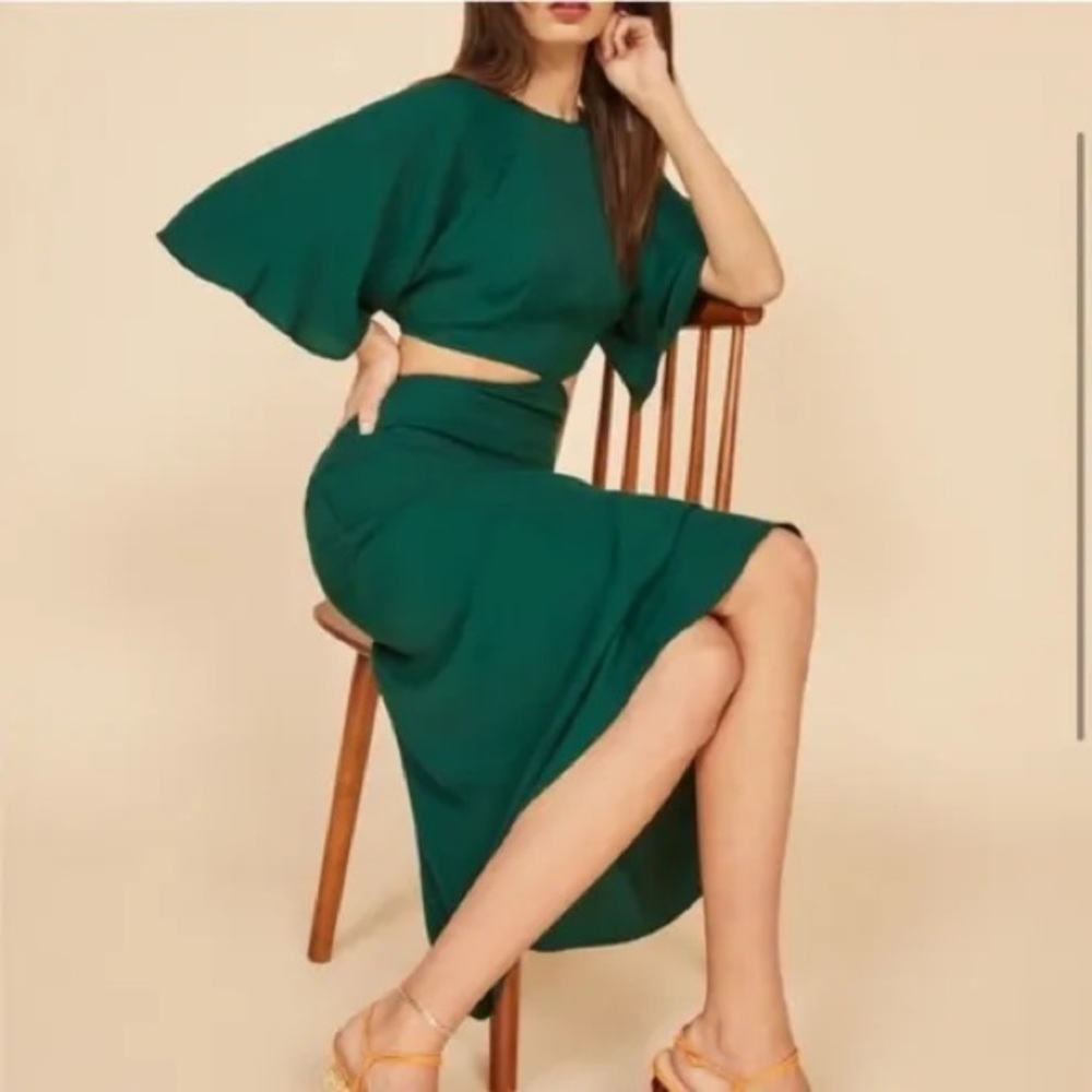 Reformation Benny Midi Dress